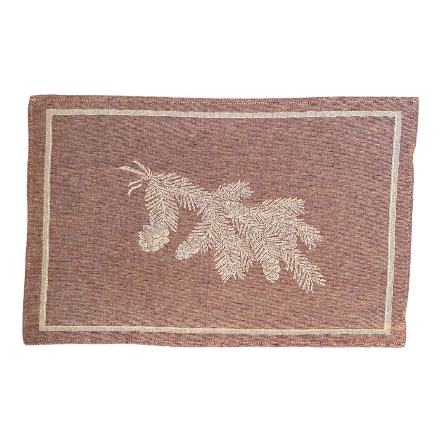 Kitchen Towel Half-Linen Twig