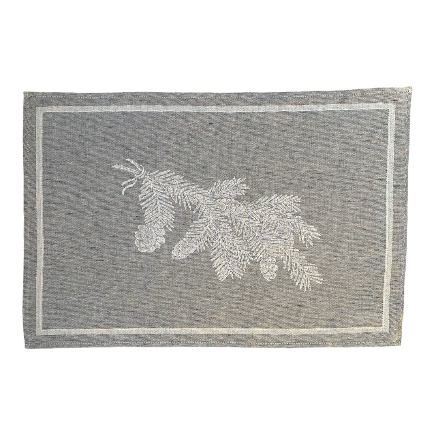 Kitchen Towel Half-Linen Twig