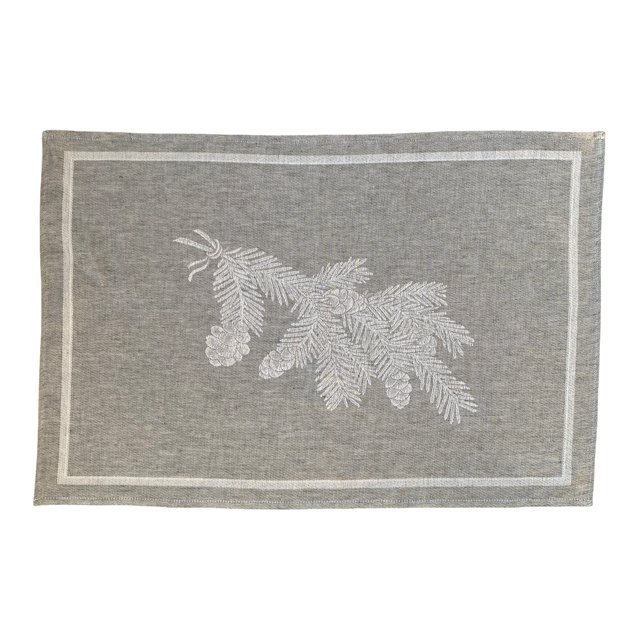 Kitchen Towel Half-Linen Twig