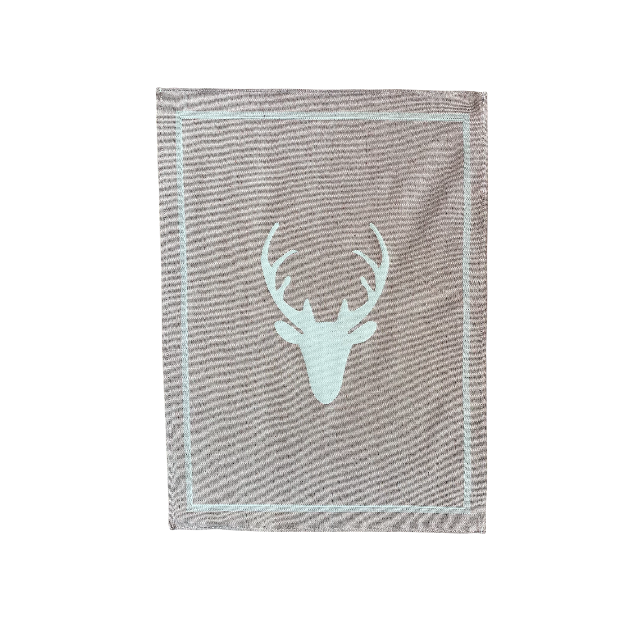 Kitchen Towel Half-Linen Hirsch groß